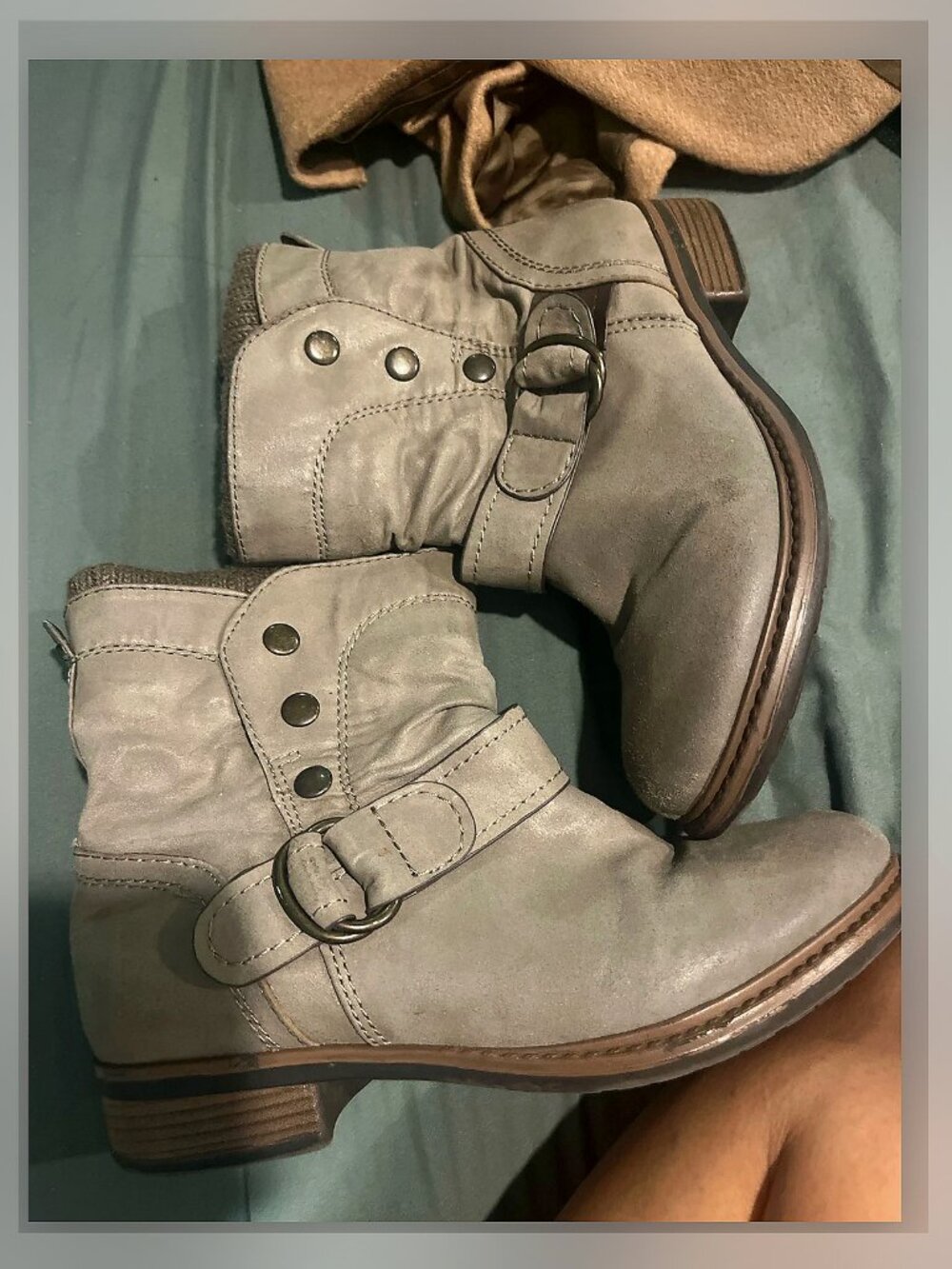 Aldo ankle boots sz 7 in good used condition